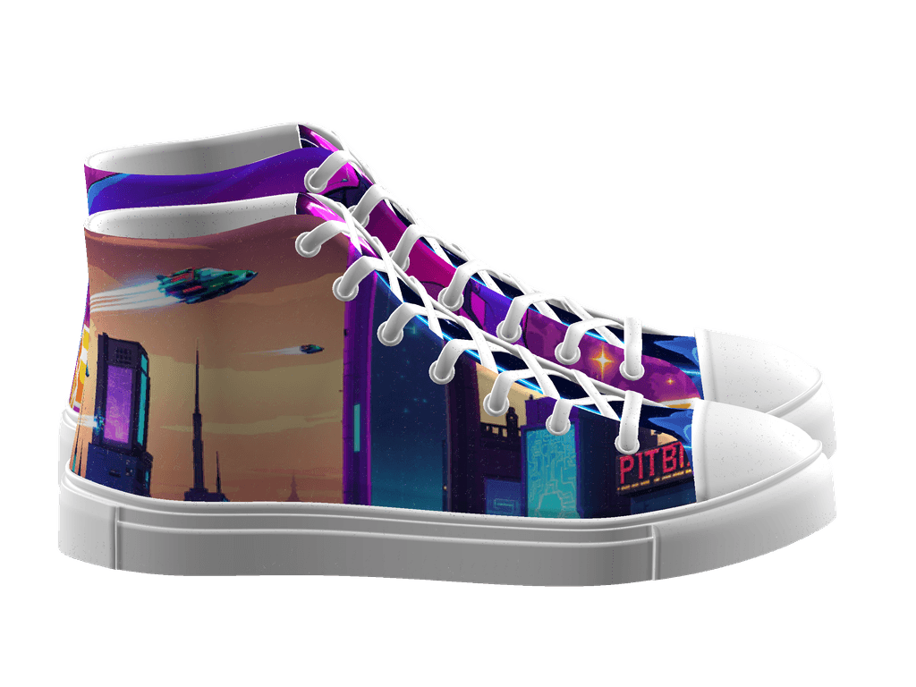 Women's High Top Canvas Shoes