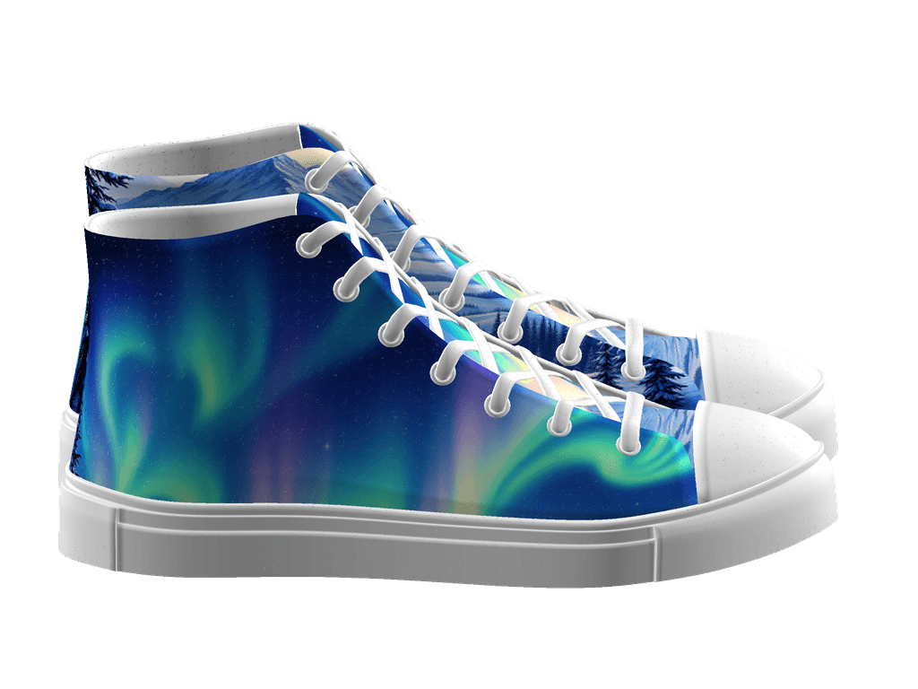 Men's High Top Canvas Shoes