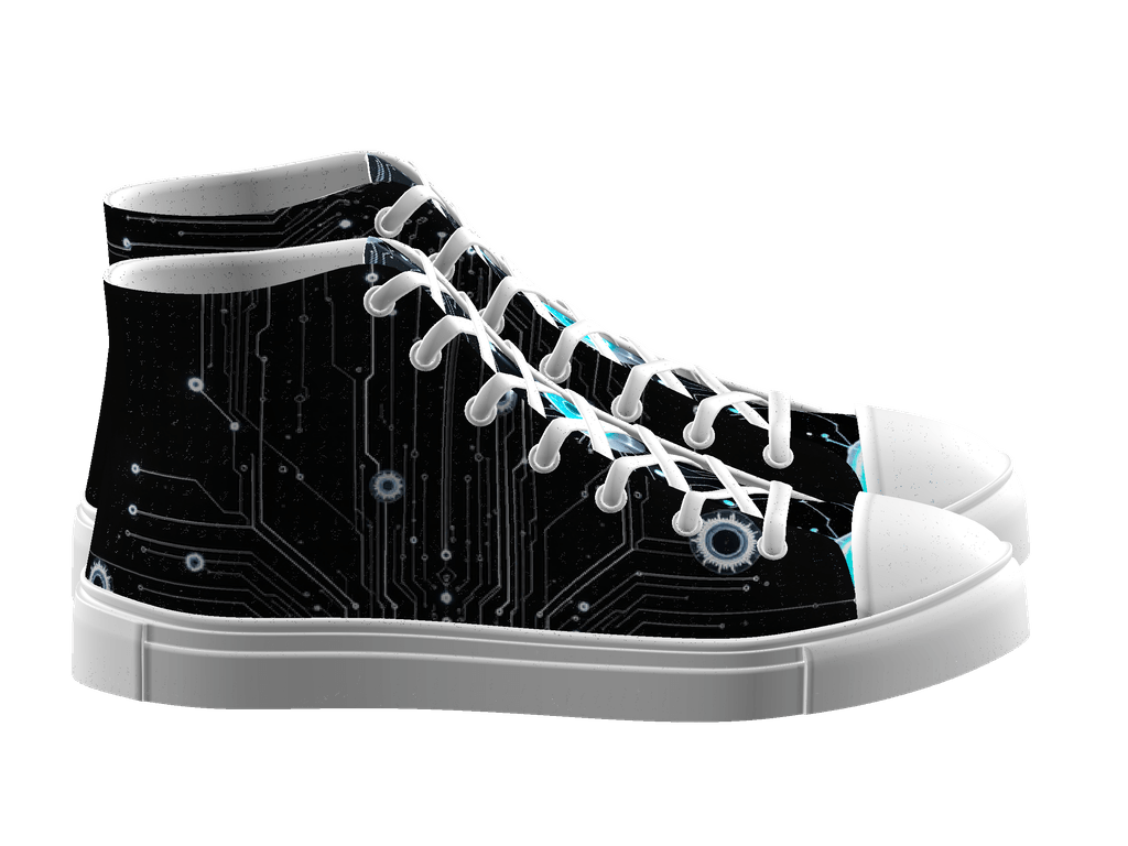 Men's High Top Canvas Shoes