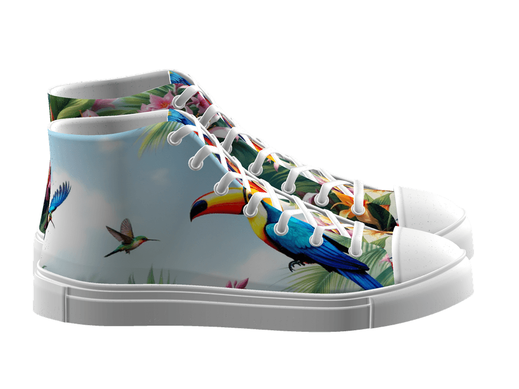 Women's High Top Canvas Shoes