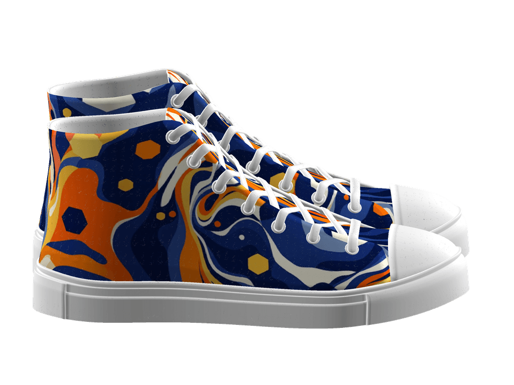 Men's High Top Canvas Shoes