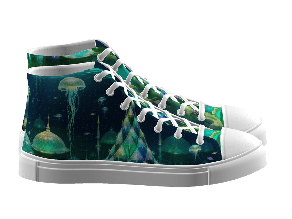 Women's High Top Canvas Shoes