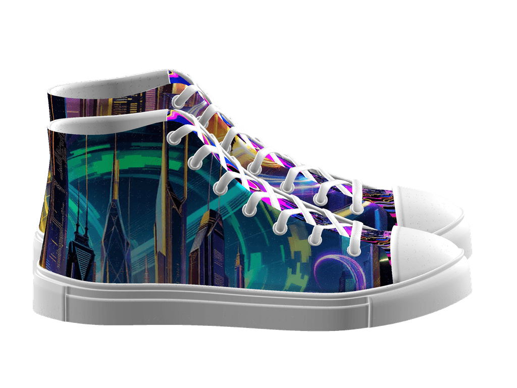 Women's High Top Canvas Shoes