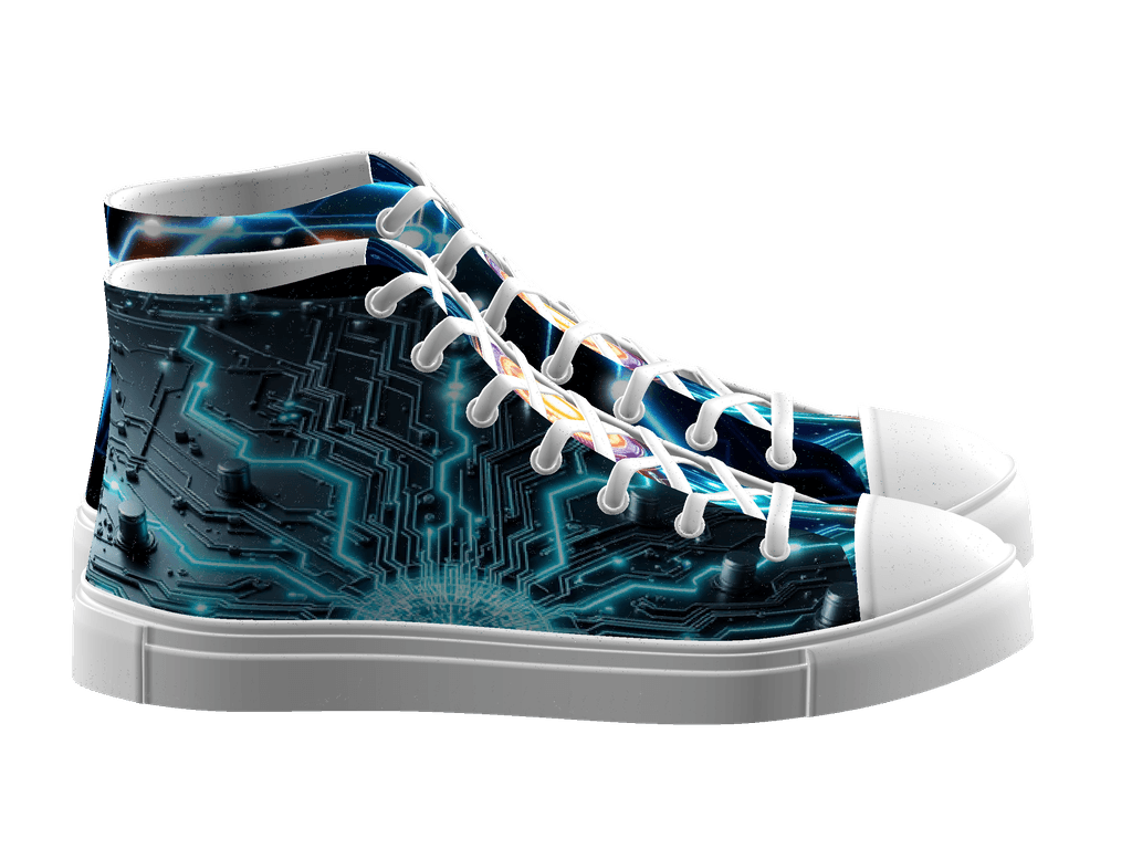 Men's High Top Canvas Shoes