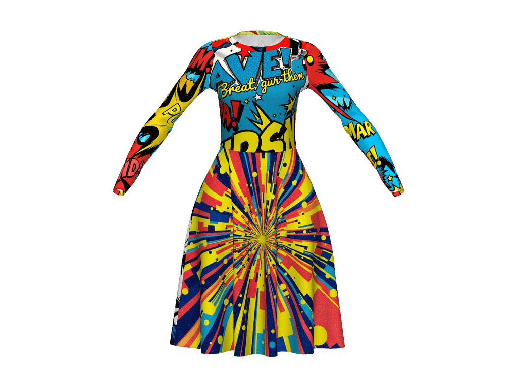 Long Sleeve Midi Dress