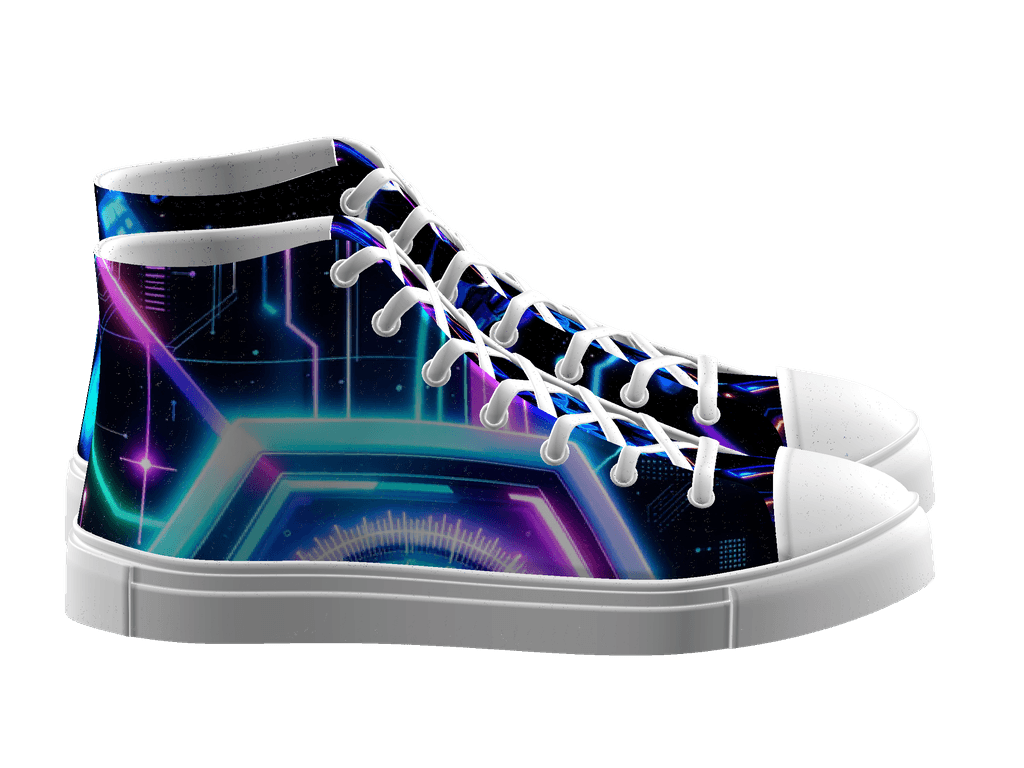 Women's High Top Canvas Shoes