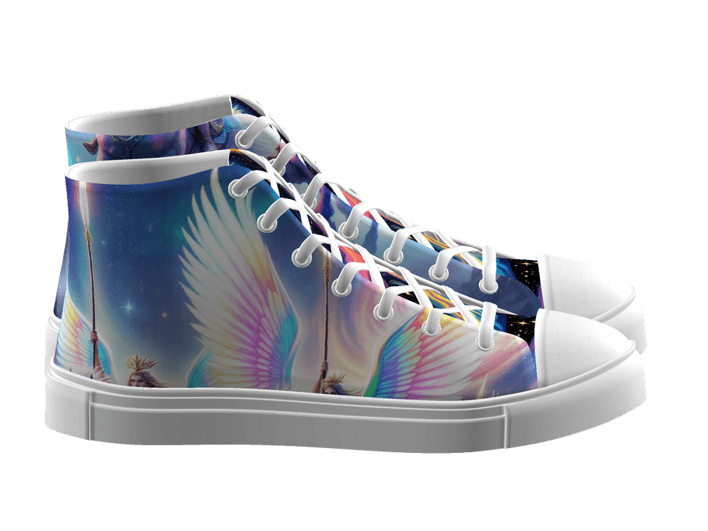 Women's High Top Canvas Shoes