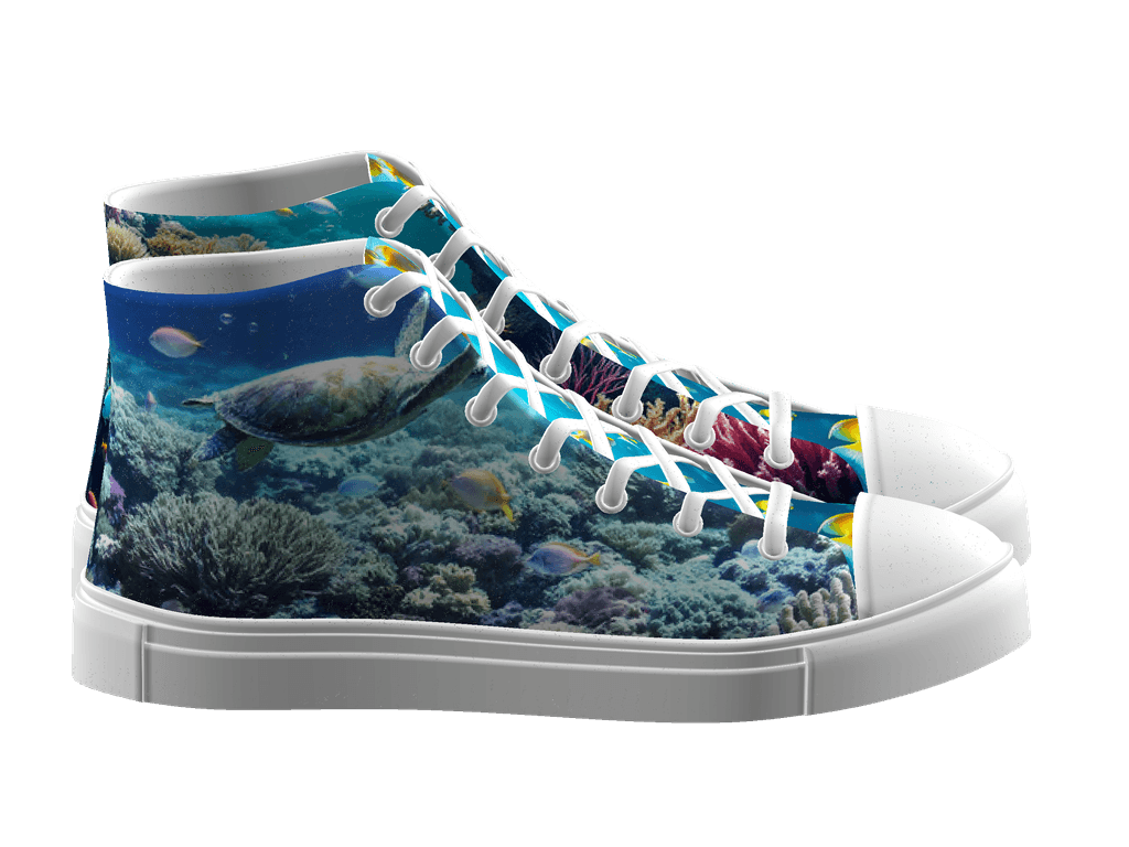 Women's High Top Canvas Shoes