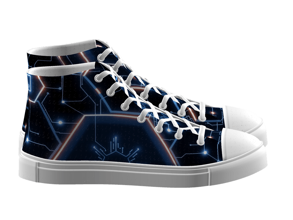 Men's High Top Canvas Shoes