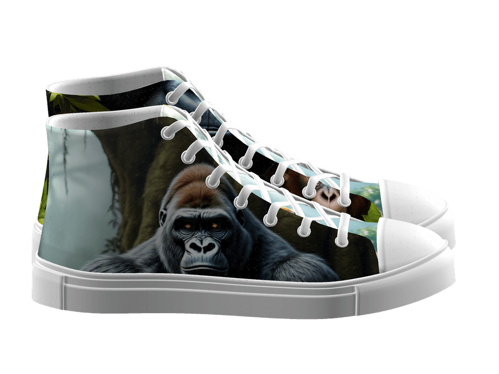 Women's High Top Canvas Shoes