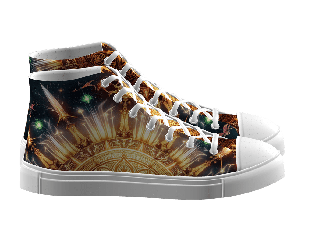 Men's High Top Canvas Shoes