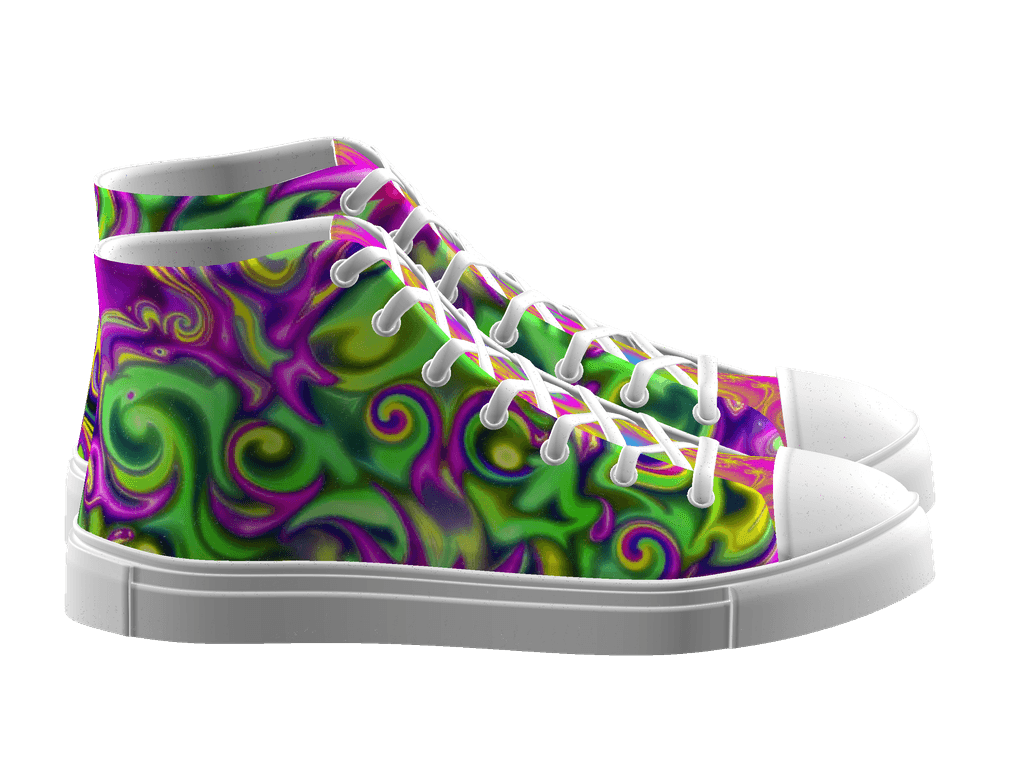 Women's High Top Canvas Shoes