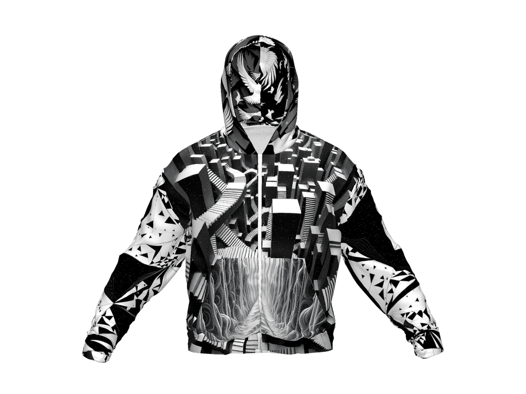Eco Unisex Zip Hoodie