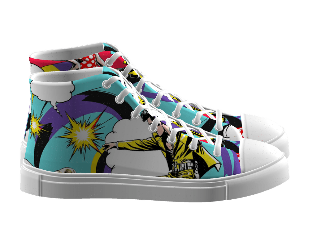 Women's High Top Canvas Shoes