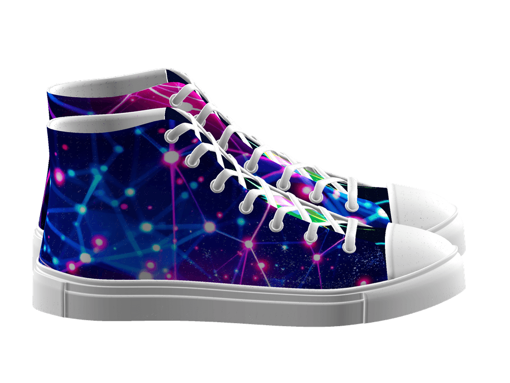 Men's High Top Canvas Shoes