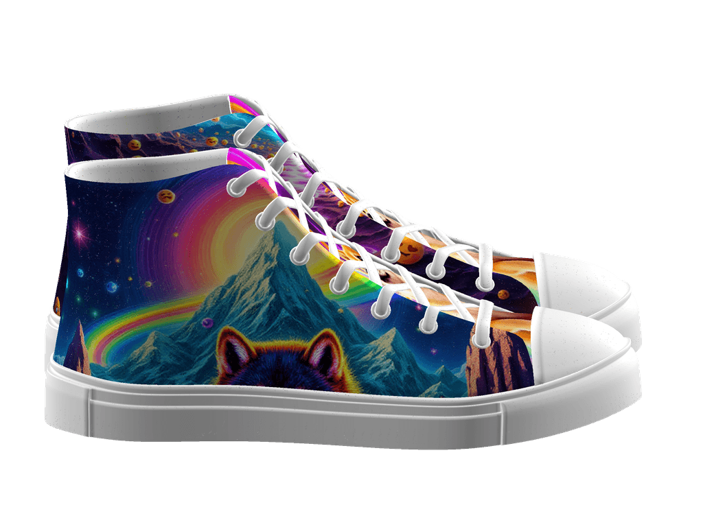 Women's High Top Canvas Shoes