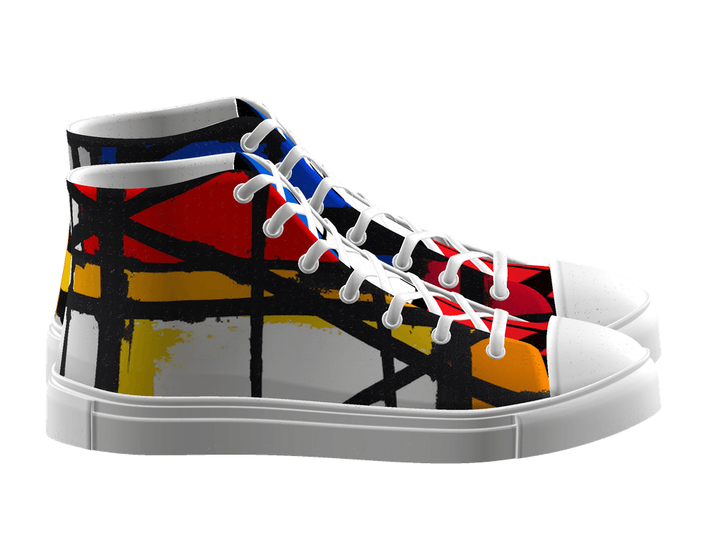 Women's High Top Canvas Shoes