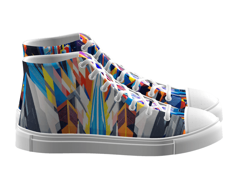 Women's High Top Canvas Shoes