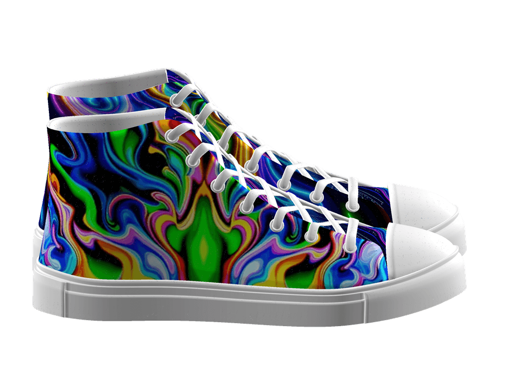 Women's High Top Canvas Shoes