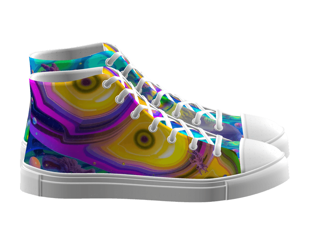 Men's High Top Canvas Shoes