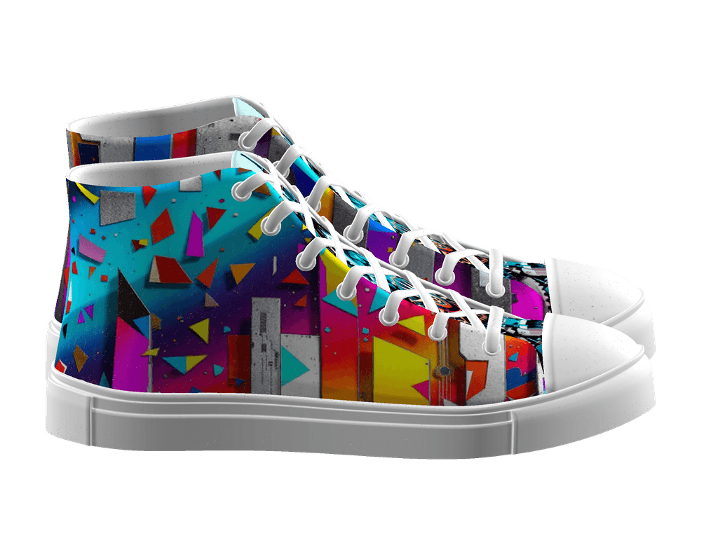 Women's High Top Canvas Shoes