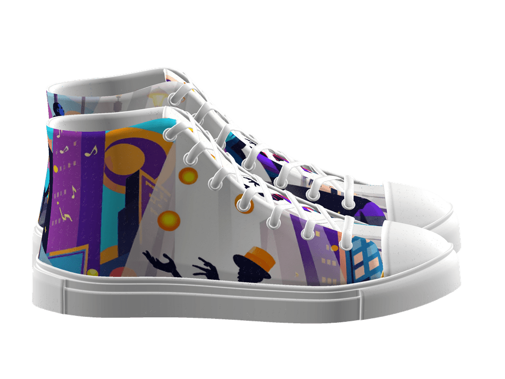 Women's High Top Canvas Shoes