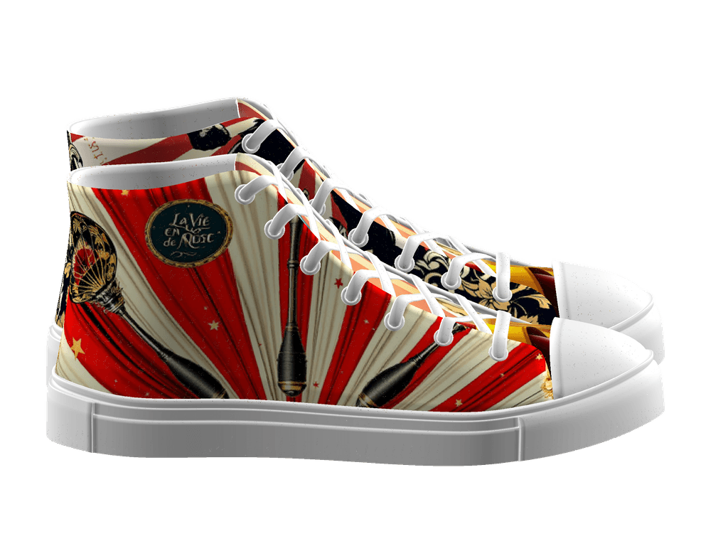 Women's High Top Canvas Shoes