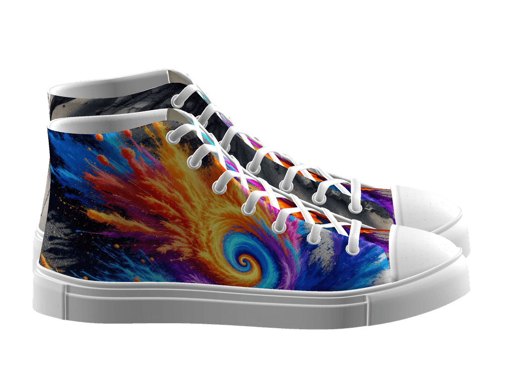 Women's High Top Canvas Shoes