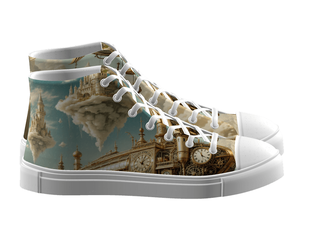 Men's High Top Canvas Shoes