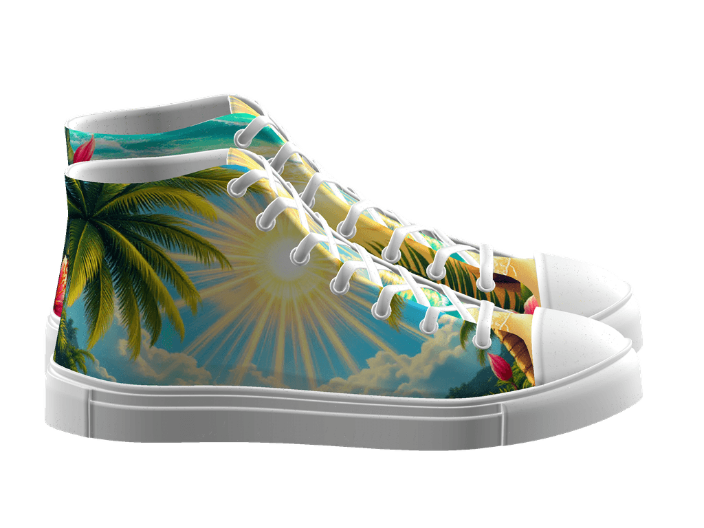 Women's High Top Canvas Shoes