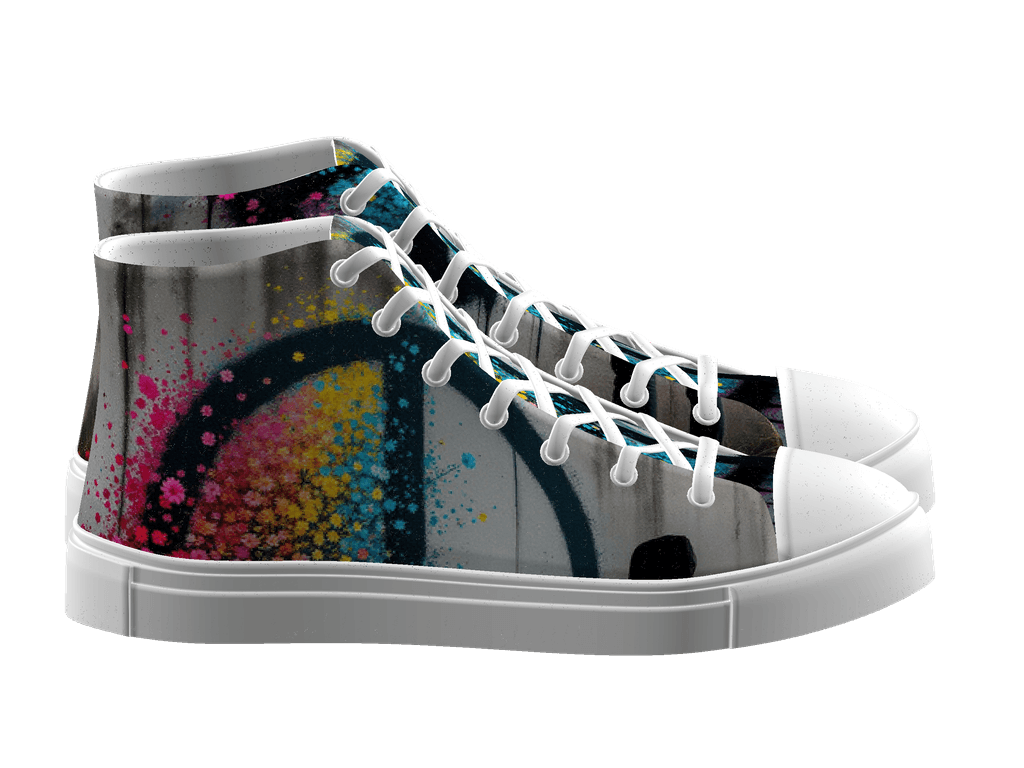 Women's High Top Canvas Shoes