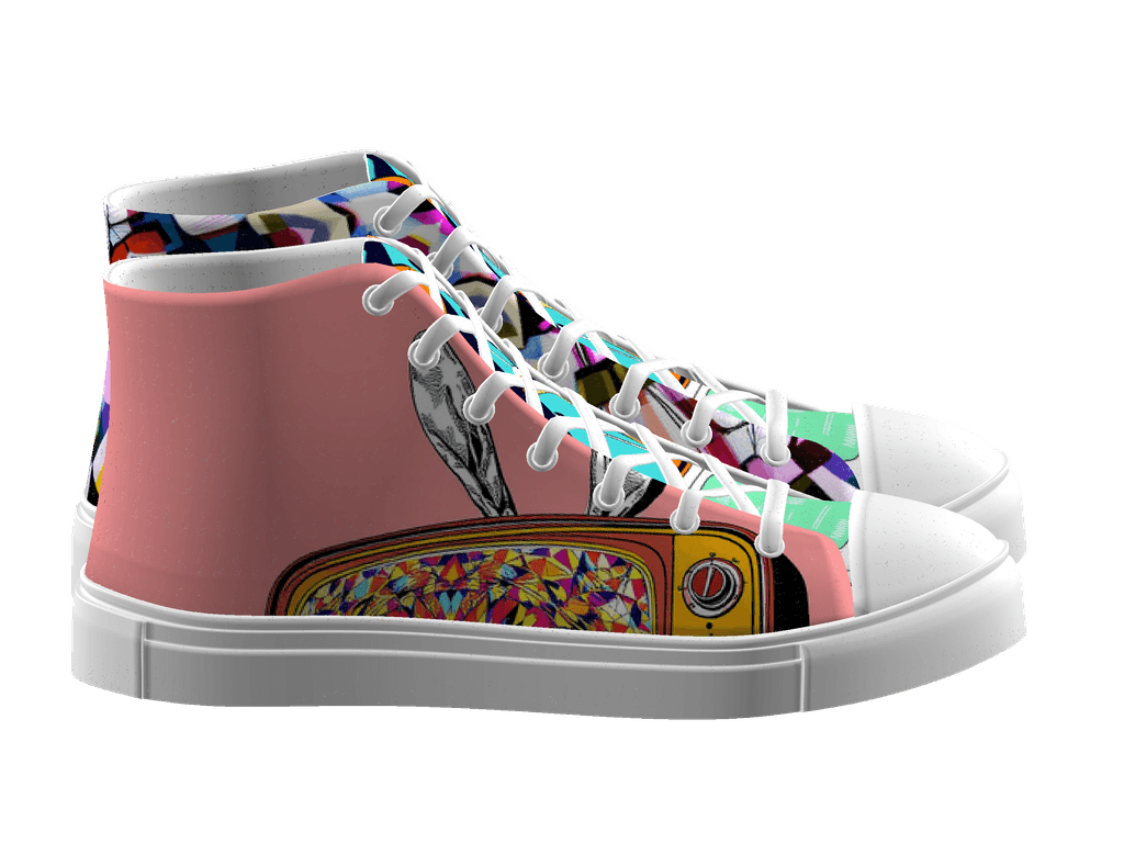 Women's High Top Canvas Shoes