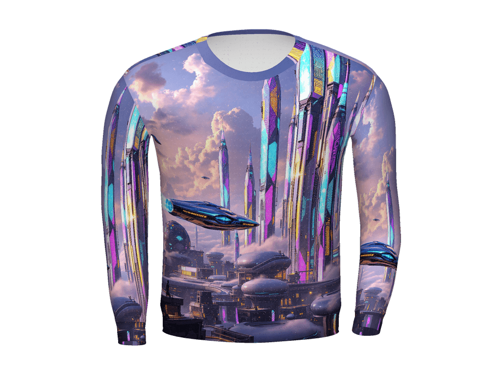 All-Over Print Recycled Unisex Sweatshirt