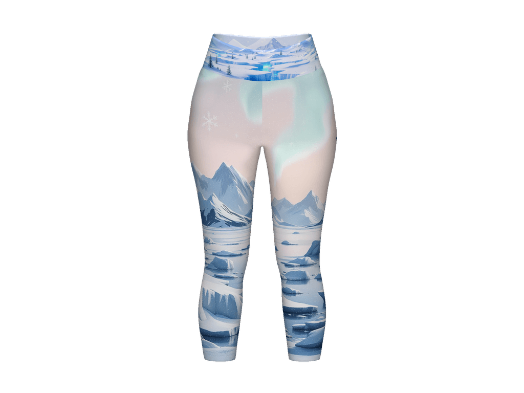 All-Over Print Yoga Capri Leggings