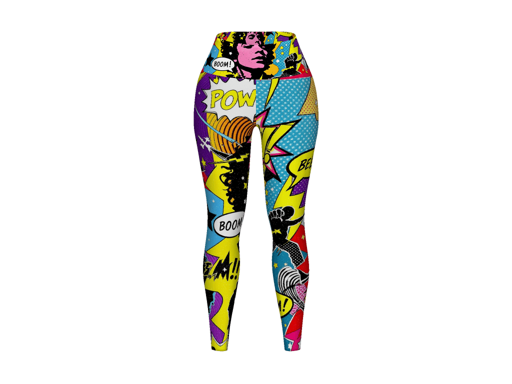 All-Over Print Yoga Leggings