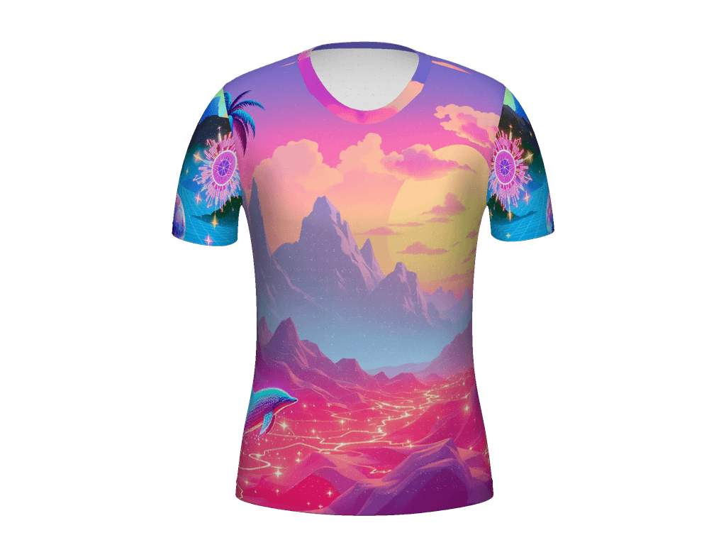 All-Over Print Women's Crew Neck T-Shirt