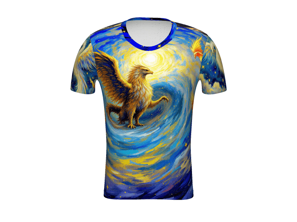 All-Over Print Men's Athletic T-Shirt