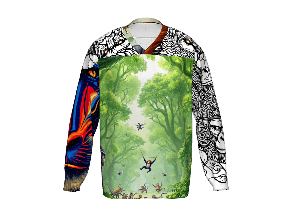 All-Over Print Recycled Hockey Fan Jersey