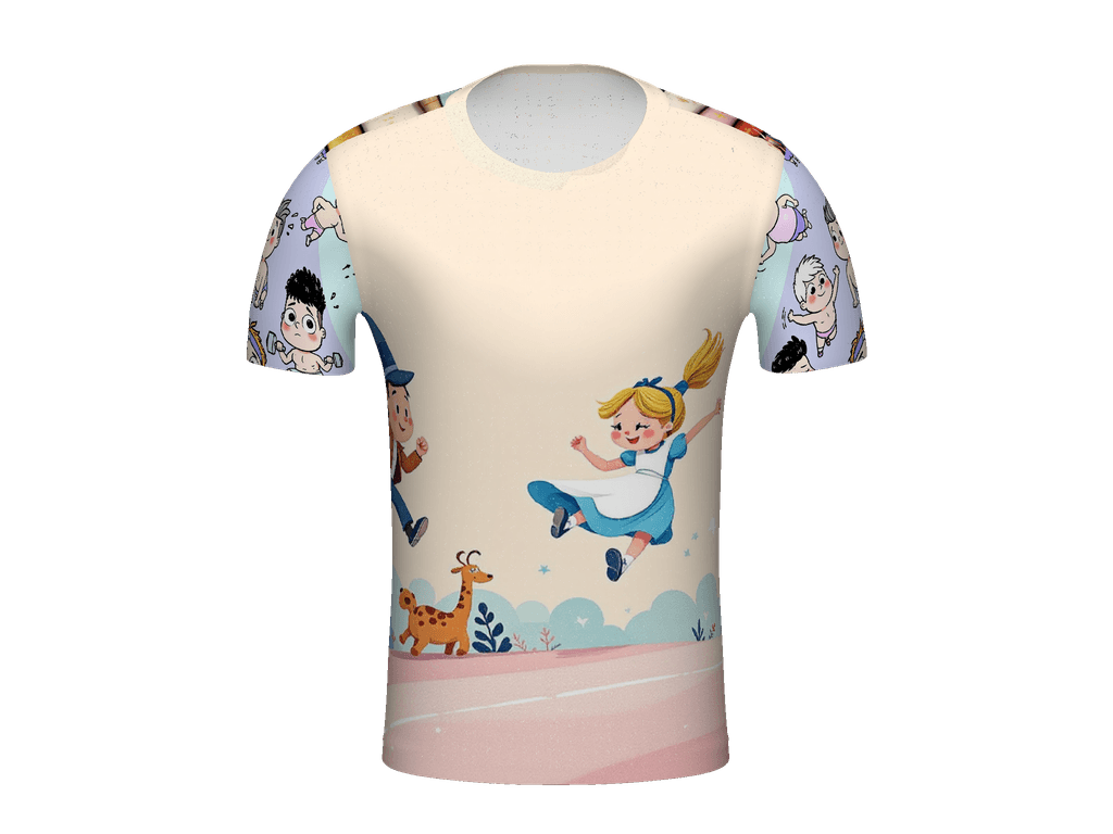 All-Over Print Men's Crew Neck T-Shirt