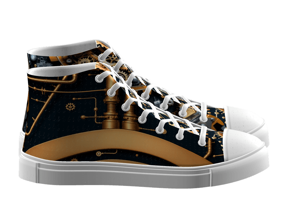 Men's High Top Canvas Shoes