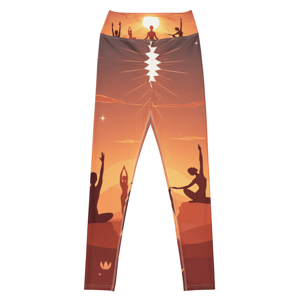 All-Over Print Yoga Leggings