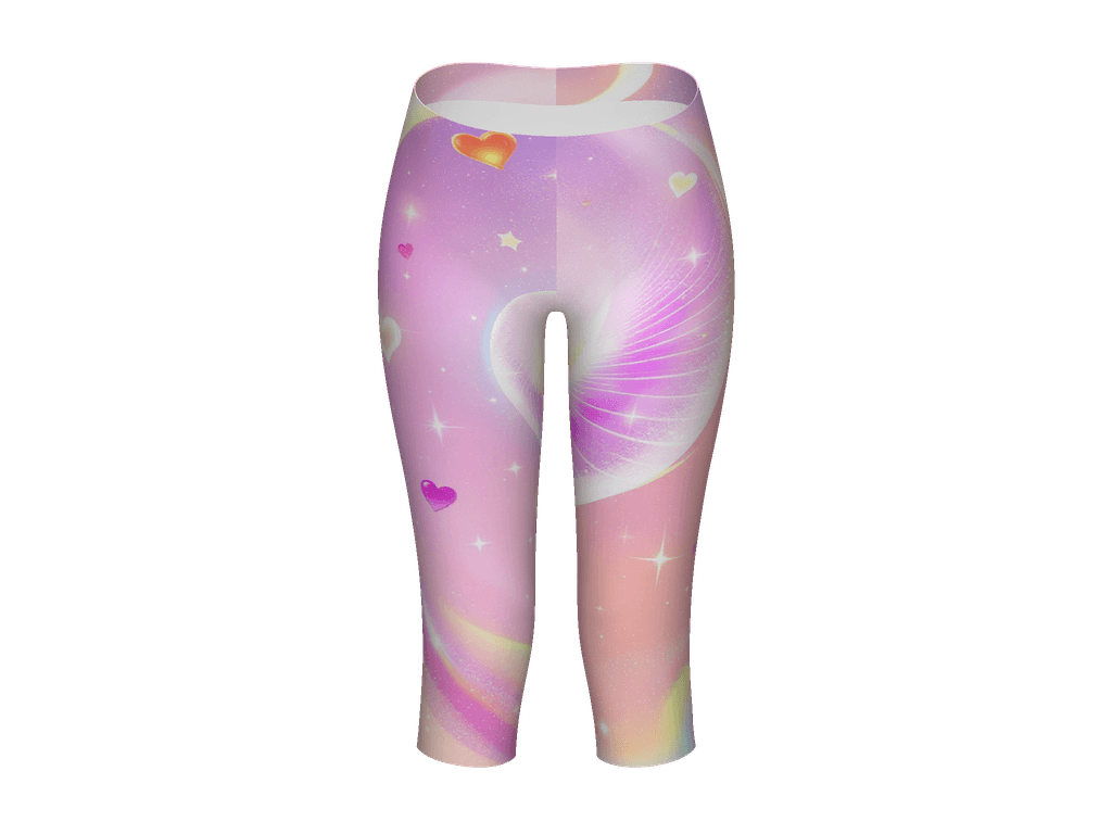 All-Over Print Capri Leggings