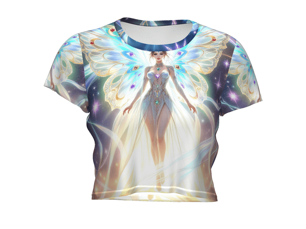 All-Over Print Crop Tee