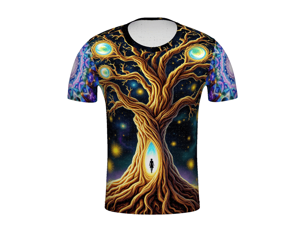 All-Over Print Men's Crew Neck T-Shirt