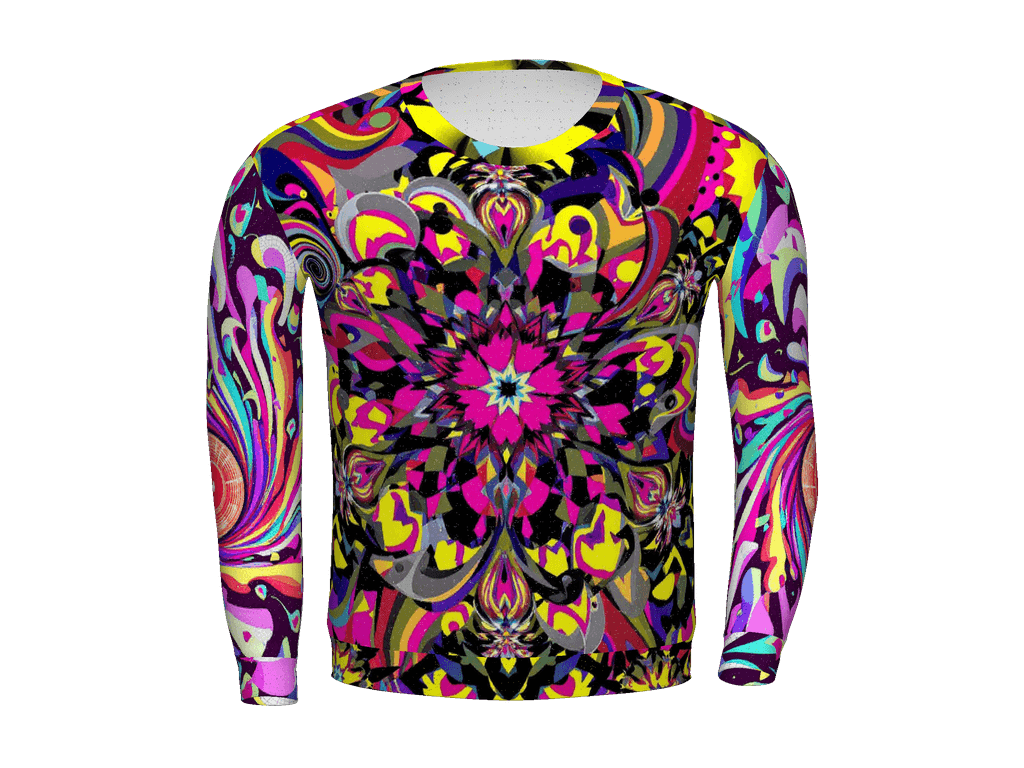 All-Over Print Recycled Unisex Sweatshirt