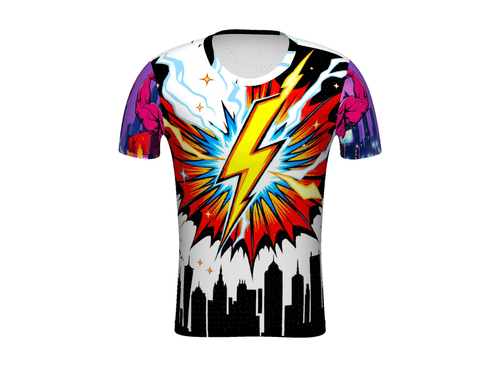 All-Over Print Men's Athletic T-Shirt