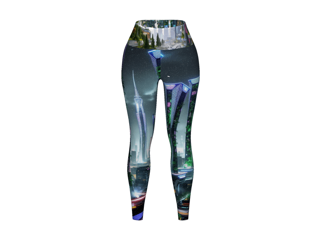 All-Over Print Yoga Leggings