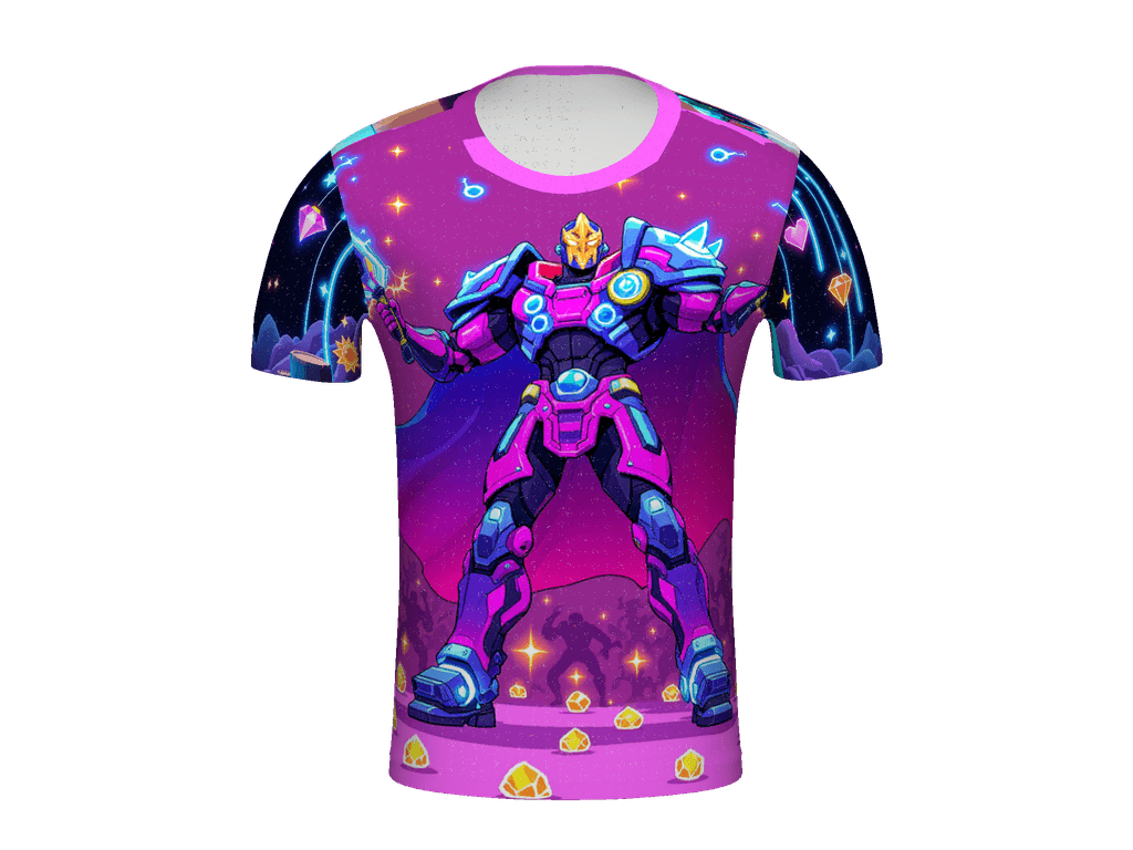 All-Over Print Men's Crew Neck T-Shirt