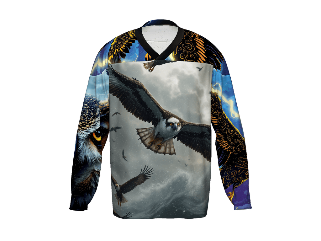 All-Over Print Recycled Hockey Fan Jersey