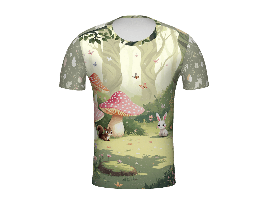 All-Over Print Men's Crew Neck T-Shirt